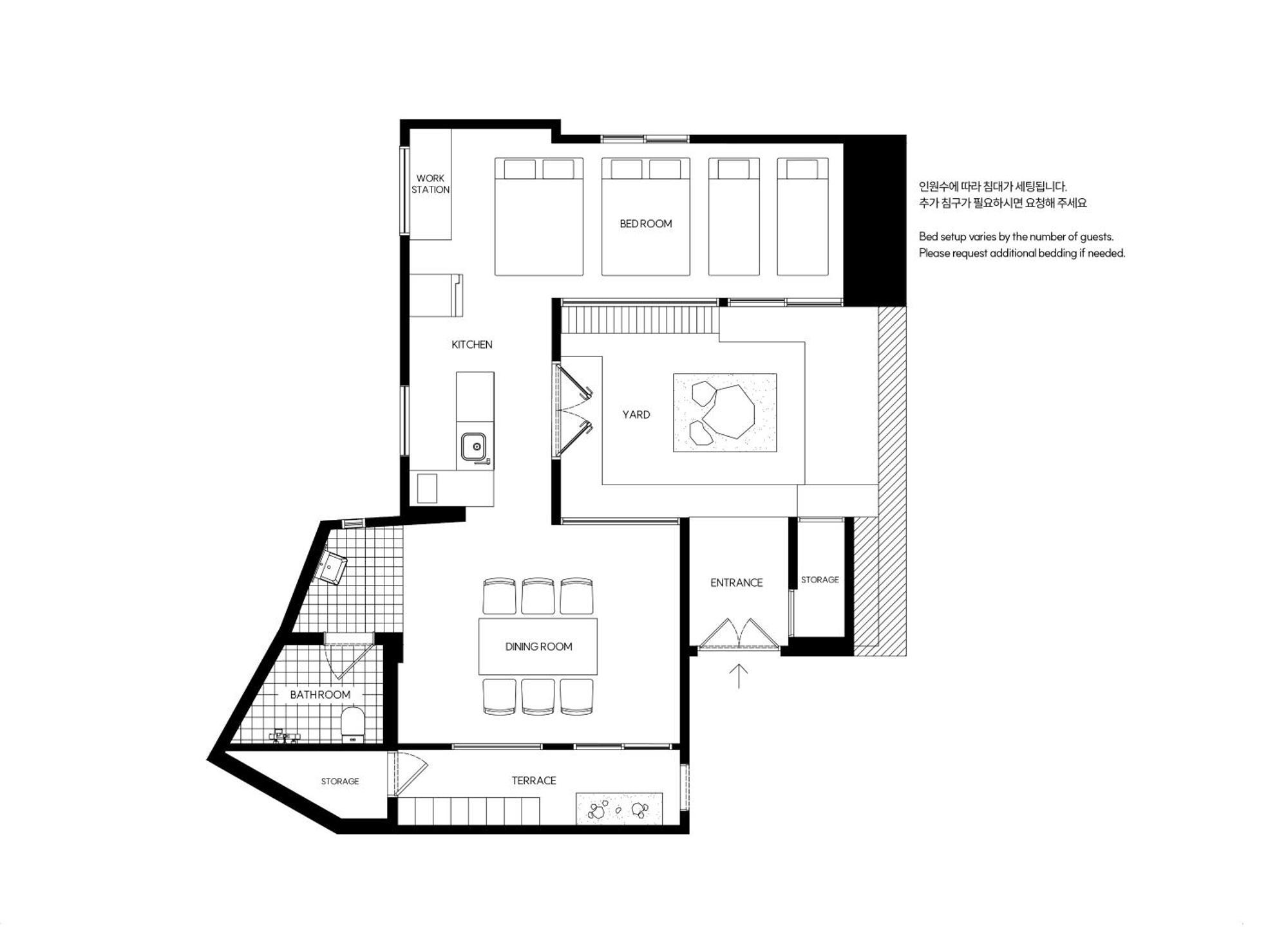 Apartment Nabijam Korean Traditional Private House *